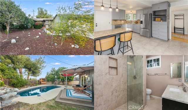 8398 Shoup Ave, West Hills, CA 91304 - view of a document with multiple images