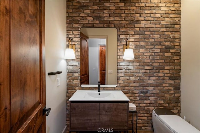 54774 Bautista Rd, Anza, CA 92539 - half bathroom with vanity and toilet