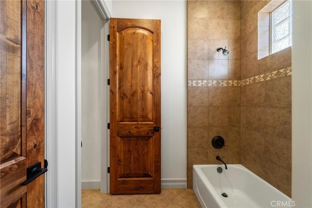 54774 Bautista Rd, Anza, CA 92539 - bathroom with tile patterned flooring and tub / shower combination