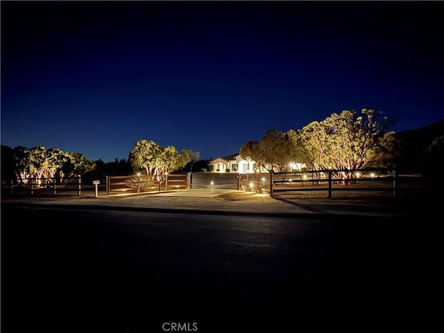 54774 Bautista Rd, Anza, CA 92539 - view of front of house featuring a gate