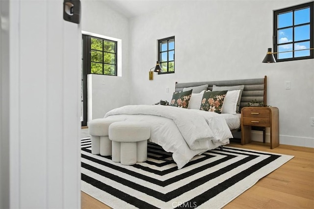 3756 Goodland Ave, Studio City, CA 91604 - bedroom with wood finished floors and baseboards