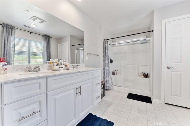 4073 Tamarind Rdg, Lake Elsinore, CA 92530 - full bathroom with a shower stall and double vanity