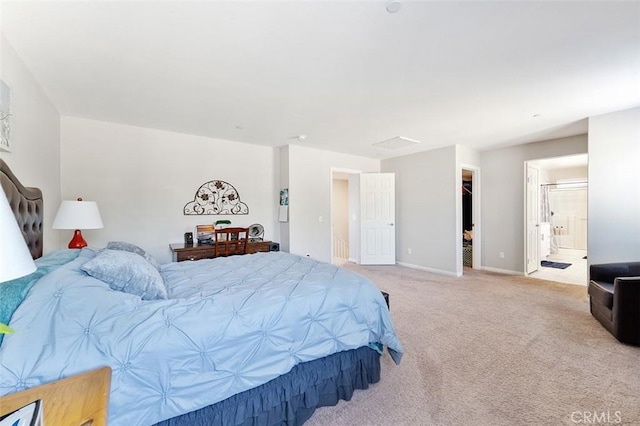 4073 Tamarind Rdg, Lake Elsinore, CA 92530 - bedroom with carpet, a spacious closet, and connected bathroom