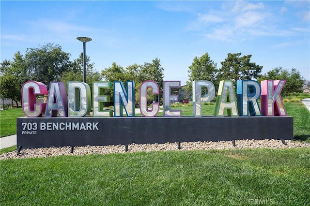 542 Cultivate, Irvine, CA 92618 - community / neighborhood sign featuring a lawn