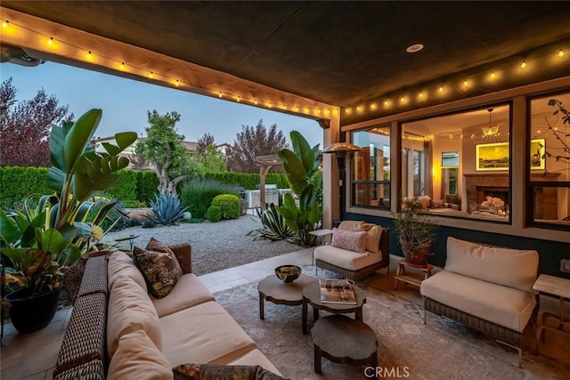 1115 Myles Ln, Nipomo, CA 93444 - view of patio featuring an outdoor hangout area