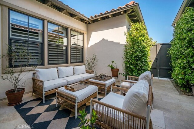 1115 Myles Ln, Nipomo, CA 93444 - view of patio featuring outdoor lounge area