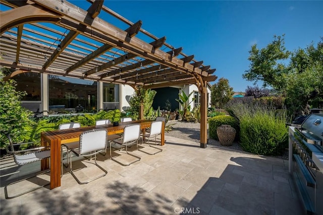1115 Myles Ln, Nipomo, CA 93444 - view of patio / terrace with outdoor dining area and a pergola