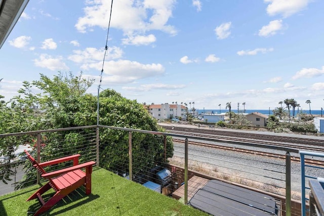 1009 S Cleveland St, Oceanside, CA 92054 - balcony featuring a water view