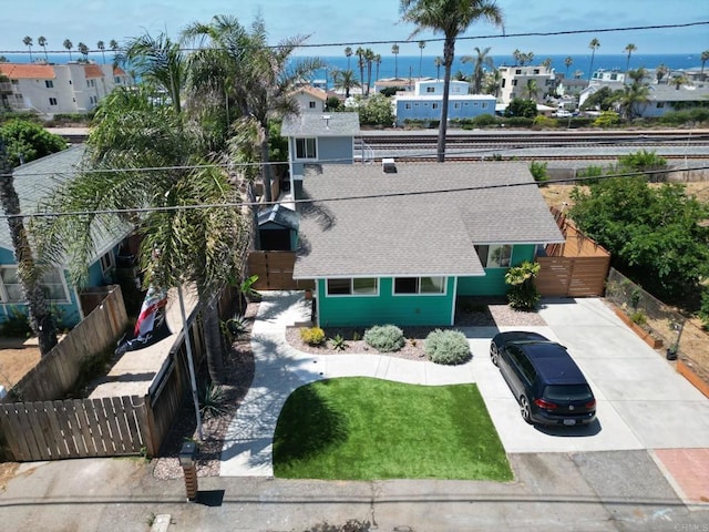 1009 S Cleveland St, Oceanside, CA 92054 - aerial view of property and surrounding area