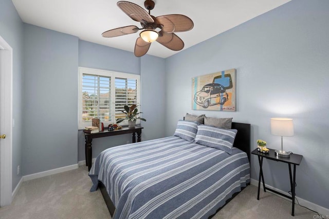 3430 Corte Viejo, Carlsbad, CA 92009 - bedroom with carpet and ceiling fan