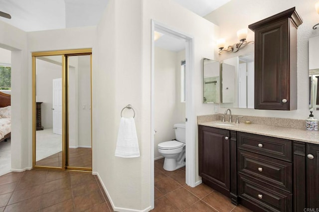 3430 Corte Viejo, Carlsbad, CA 92009 - full bathroom featuring vanity, ensuite bathroom, and tile patterned floors