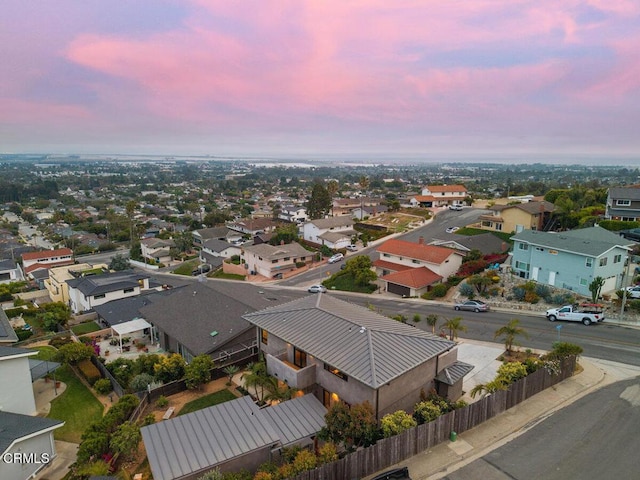 572 Skyline Rd, Ventura, CA 93003 - aerial view at dusk of a residential view