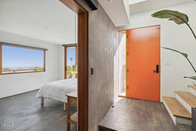 572 Skyline Rd, Ventura, CA 93003 - bedroom featuring concrete floors