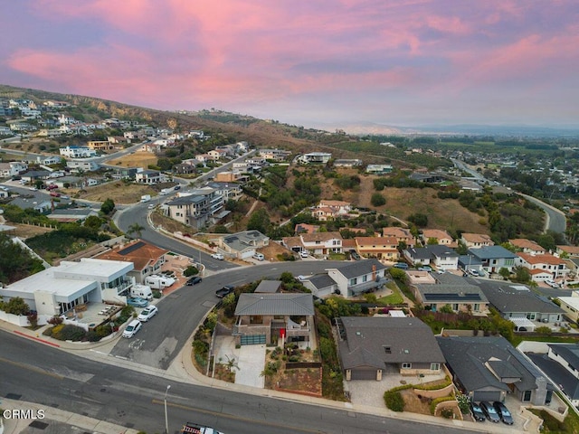 572 Skyline Rd, Ventura, CA 93003 - aerial view at dusk of a residential view