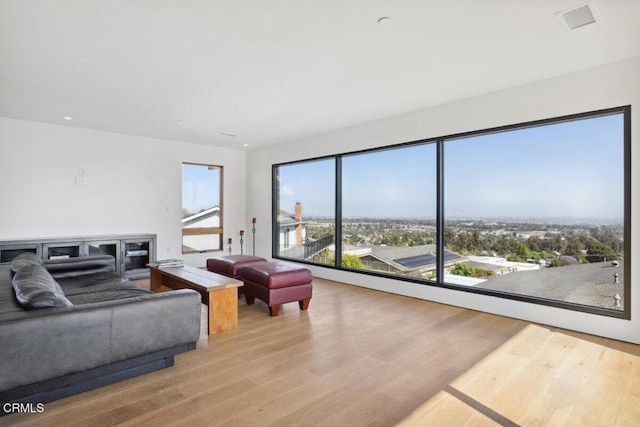 572 Skyline Rd, Ventura, CA 93003 - living area featuring wood finished floors
