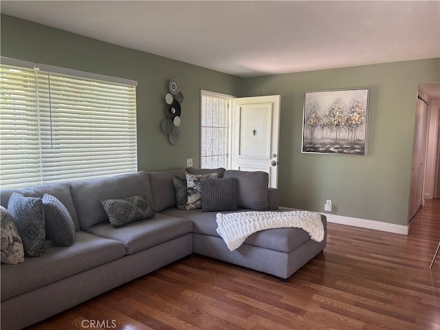 20359 Ivy Hill Ln Unit 13, Yorba Linda, CA 92886 - living room with wood finished floors and baseboards