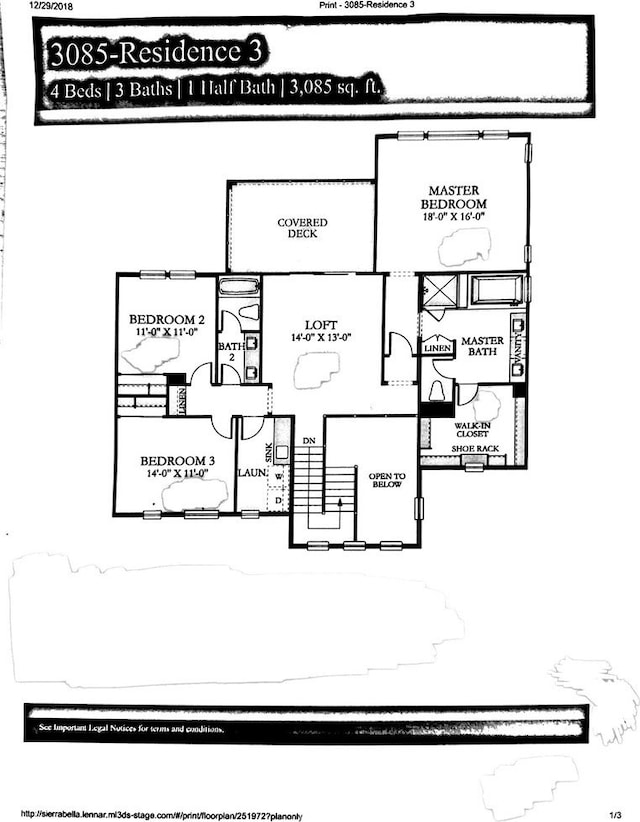 2516 Chad Zeller Ln, Corona, CA 92882 - view of property floor plan
