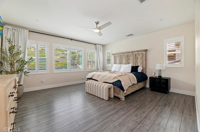 2516 Chad Zeller Ln, Corona, CA 92882 - bedroom featuring wood finished floors and ceiling fan