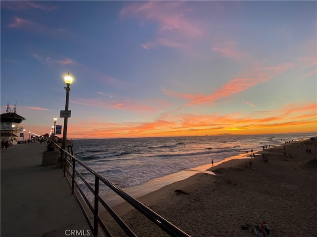 18684 Santa Ynez St, Fountain Valley, CA 92708 - water view featuring nearby beach