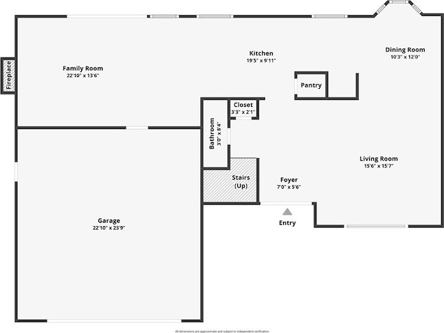 18684 Santa Ynez St, Fountain Valley, CA 92708 - view of floor plan / room layout