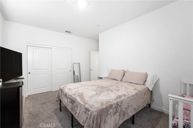 12366 Ranchito Way, Victorville, CA 92392 - carpeted bedroom featuring a closet and baseboards