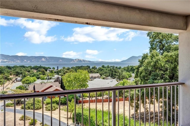 4445 Eucalyptus Ave, Lakeport, CA 95453 - balcony featuring a mountain view