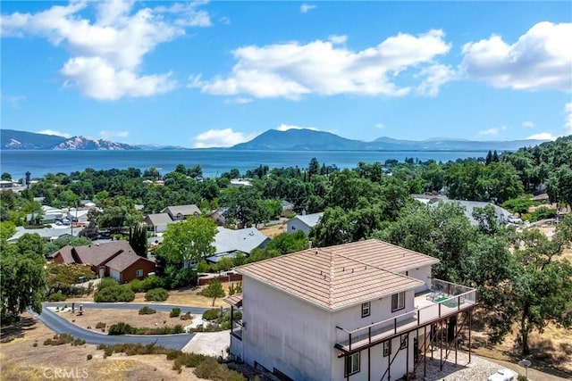 4445 Eucalyptus Ave, Lakeport, CA 95453 - view of mountain backdrop with a large body of water