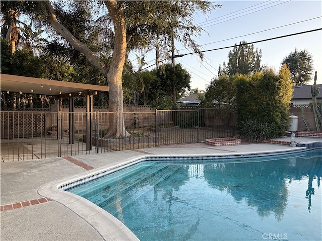 6621 Berquist Ave, West Hills, CA 91307 - view of swimming pool with a patio