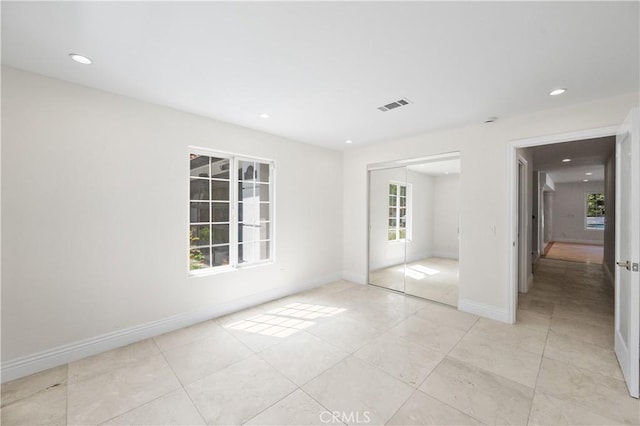 3856 Vista Linda Dr, Encino, CA 91316 - unfurnished room with light tile patterned flooring and recessed lighting