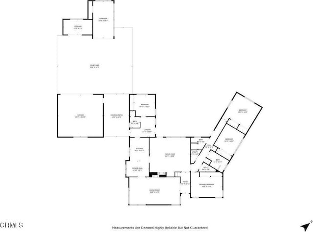 410 Palomares Ave, Ventura, CA 93003 - view of floor plan / room layout