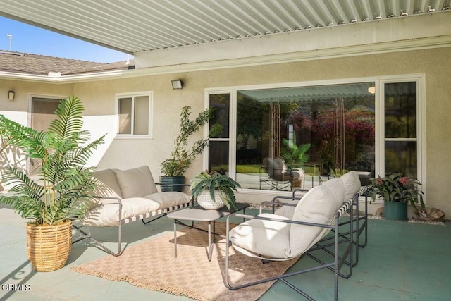 410 Palomares Ave, Ventura, CA 93003 - view of patio / terrace featuring an outdoor living space