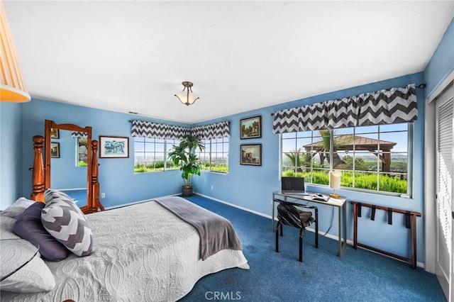 40115 Via Cordova, Temecula, CA 92592 - carpeted bedroom featuring baseboards and an office area