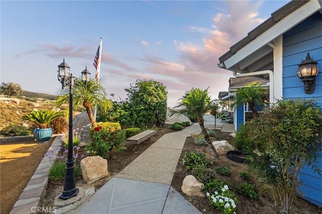 40115 Via Cordova, Temecula, CA 92592 - view of yard at dusk
