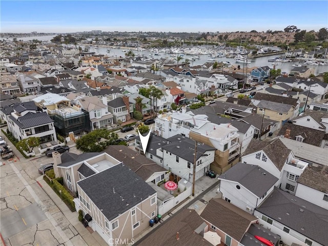 302 Sapphire Ave, Newport Beach, CA 92662 - aerial view of residential area with a large body of water