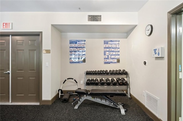 1800 Alma Ave Unit 106, Walnut Creek, CA 94596 - exercise area featuring baseboards