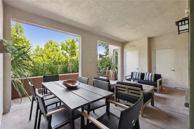 1800 Alma Ave Unit 106, Walnut Creek, CA 94596 - view of patio / terrace featuring an outdoor living space