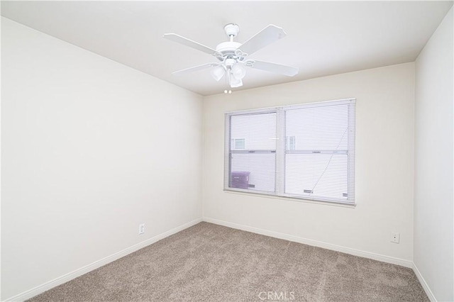 2124 Rutgers Ave, Long Beach, CA 90815 - unfurnished room with light colored carpet and ceiling fan
