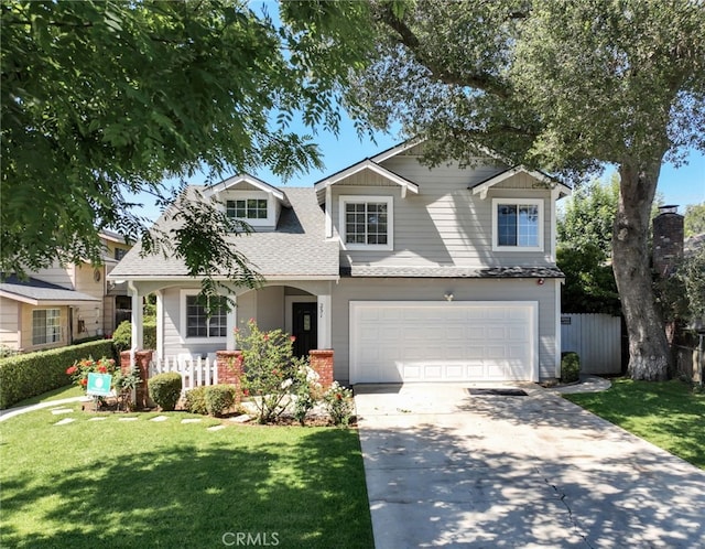 251 E Center St, Covina, CA 91723 - traditional home featuring driveway, roof with shingles, and a garage