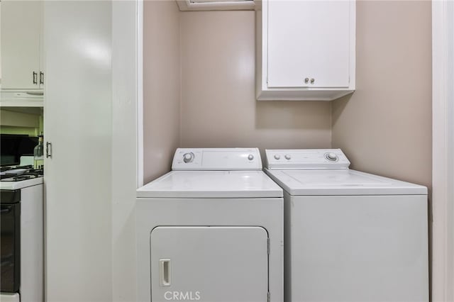 251 E Center St, Covina, CA 91723 - laundry area with washing machine and dryer and cabinet space
