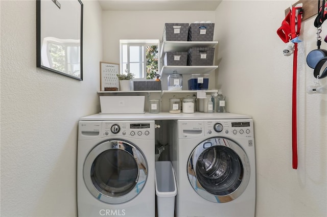 251 E Center St, Covina, CA 91723 - laundry area featuring washing machine and clothes dryer