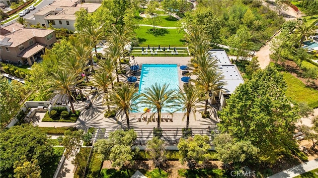 61 Dorado, Irvine, CA 92618 - bird's eye view of a pool area
