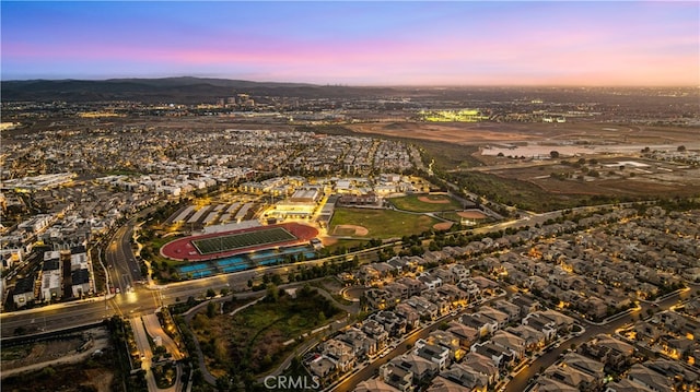 61 Dorado, Irvine, CA 92618 - aerial view of residential area with a mountain backdrop