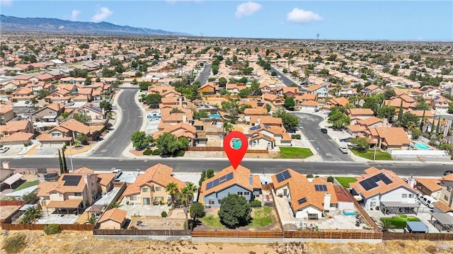 12725 Sundown Rd, Victorville, CA 92392 - aerial perspective of suburban area featuring mountains