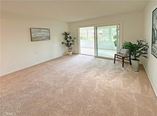 3525 Bahia Blanca W Unit B, Laguna Woods, CA 92637 - living area with light colored carpet and baseboards