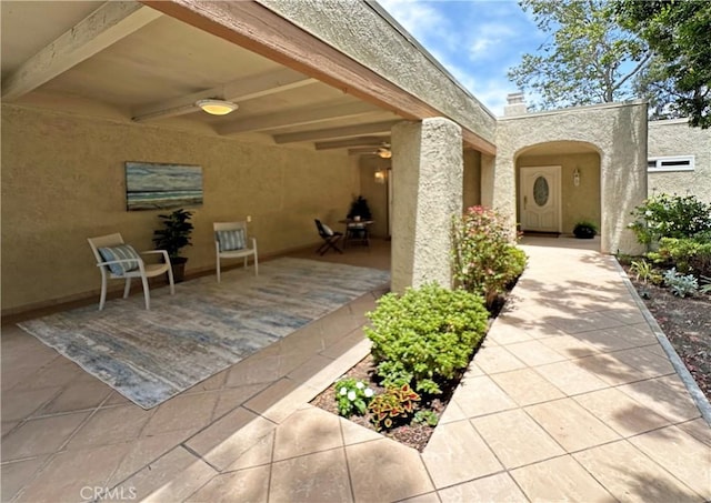 3525 Bahia Blanca W Unit B, Laguna Woods, CA 92637 - view of patio
