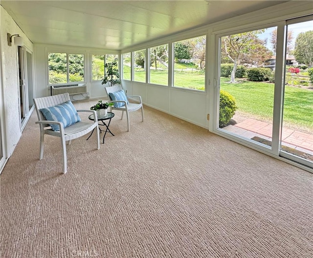 3525 Bahia Blanca W Unit B, Laguna Woods, CA 92637 - sunroom / solarium featuring cooling unit