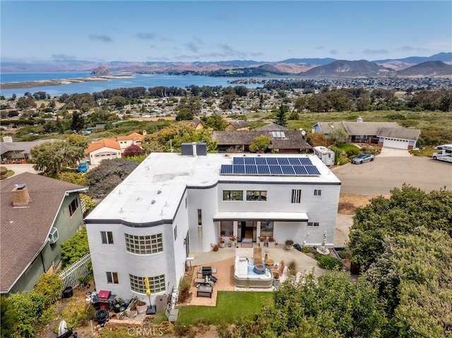 329 Travis Dr, Los Osos, CA 93402 - aerial view of property and surrounding area with a water and mountain view