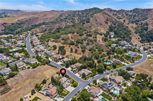 2504 Martingail Dr, Covina, CA 91724 - aerial view of property and surrounding area featuring nearby suburban area