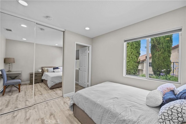2504 Martingail Dr, Covina, CA 91724 - bedroom with wood finished floors and recessed lighting