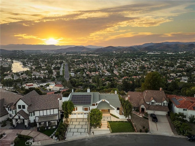32075 Canterhill Pl, Westlake Village, CA 91361 - aerial view of residential area with mountains